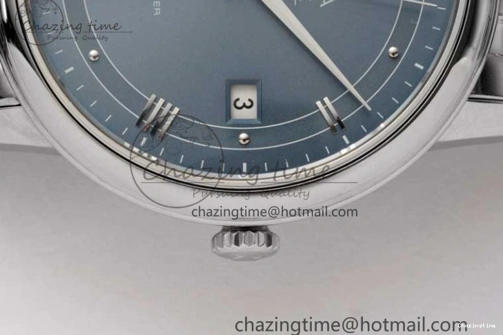 0429 De Ville SS DIWF 1:1 Best Edition Light Blue Dial SS Markers on SS Bracelet MIYOTA TopPick 7850